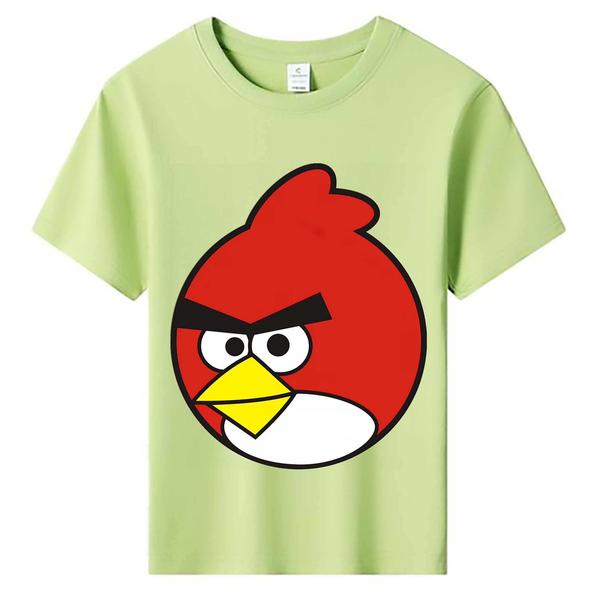 （画像用） Angry Birds アングリーバード 綿100％キッズTシャツ（フロントプリント）